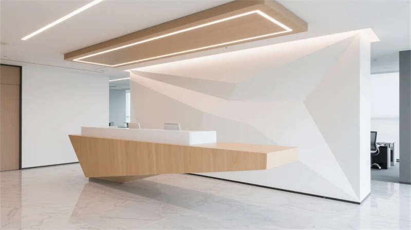 光影律動，4000平現(xiàn)代簡約滁州辦公室裝修設(shè)計效果圖