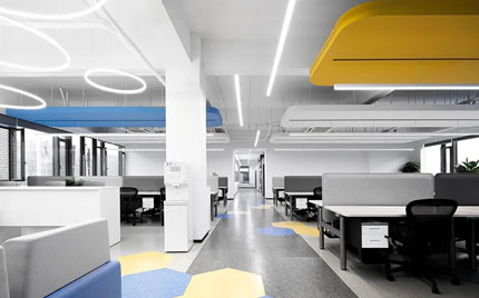 商務(wù)工業(yè)風辦公室裝修設(shè)計效果圖分享