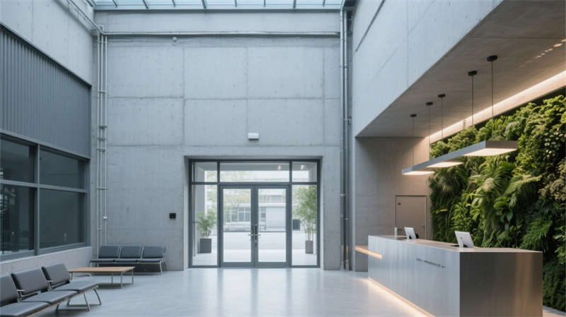 智能人性化, 合肥現代工業風廠房裝修設計效果圖