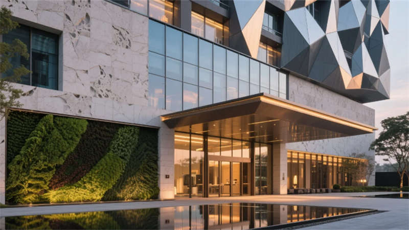 自然謐境，城市棲居——合肥5000平酒店裝修設計效果圖