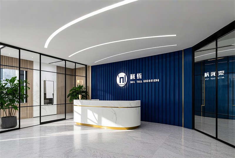 滁州5000平辦公室裝修設(shè)計效果圖欣賞