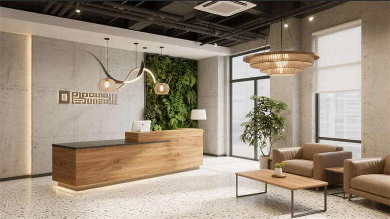 流動協作·皖北竹韻，宿州1500平辦公室裝修設計效果圖