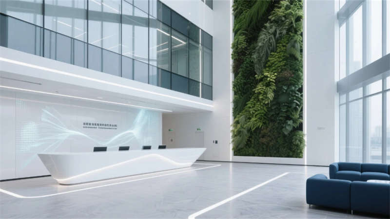 生態科技交響，未來芯城啟幕，合肥集成電路生產廠房裝修設計效果