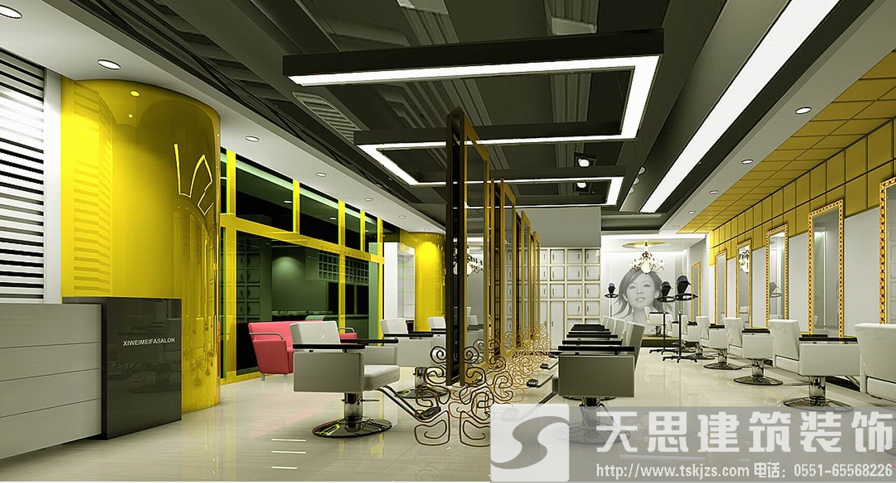 理發(fā)店裝修設(shè)計(jì)自信從頭開始