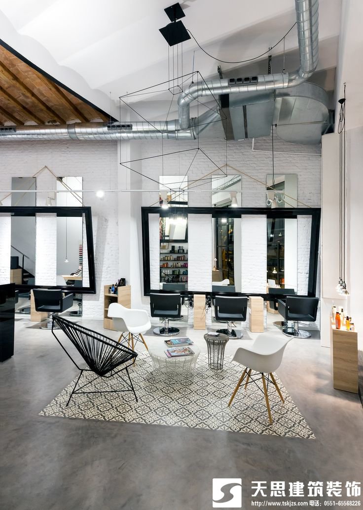 合肥美發店如何裝修設計才吸引客戶眼球