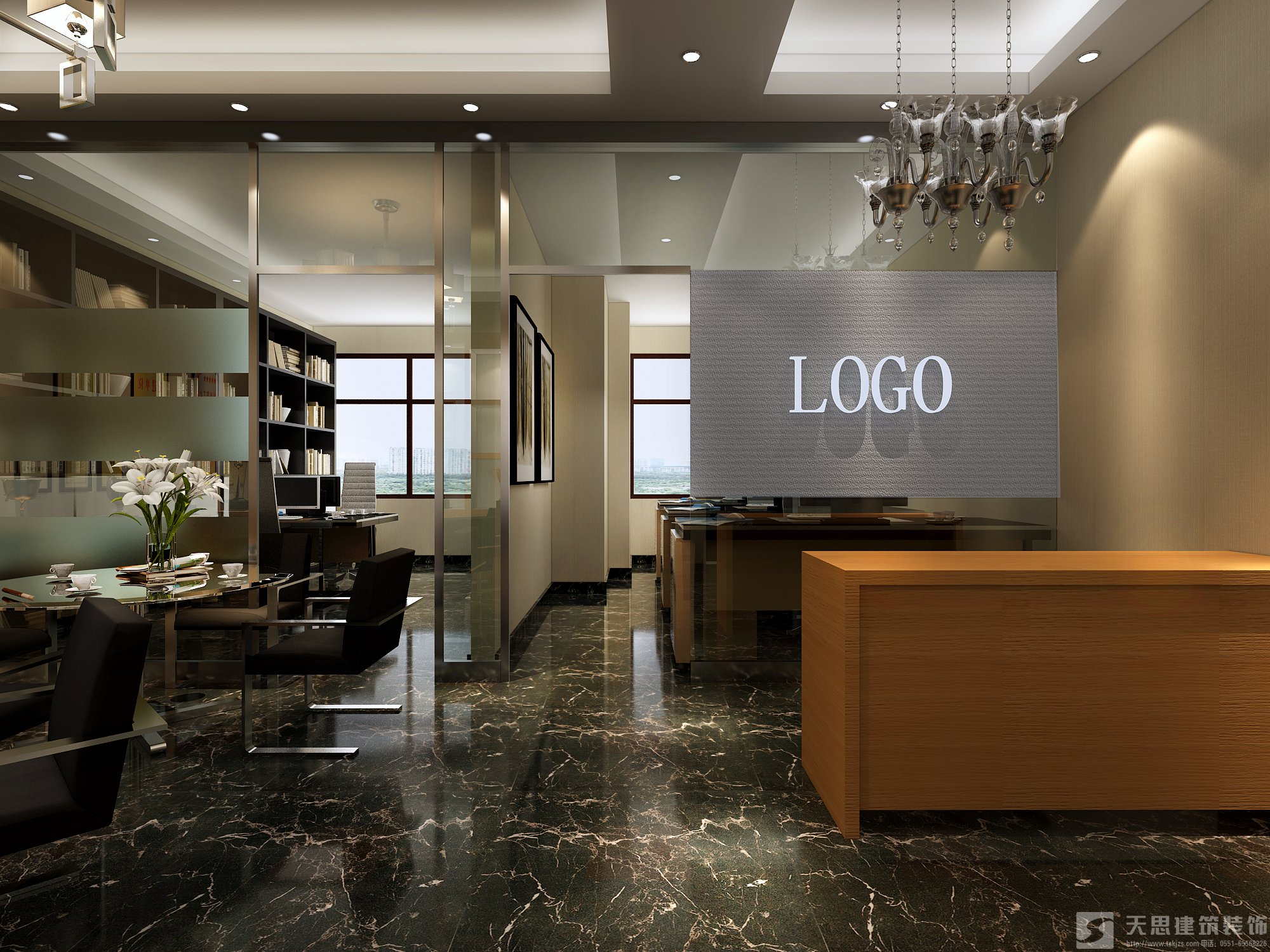 留白在<a href=http://m.jstongyue.com/ target=_blank class=infotextkey>合肥辦公室裝修</a>設計中的運用